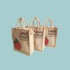 Jute Shopping Bag | Worldwide Care Jute Bag | Bio shopping Bag -2104